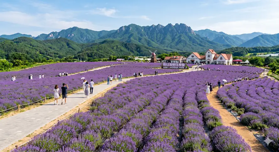 고성 하늬라벤더팜