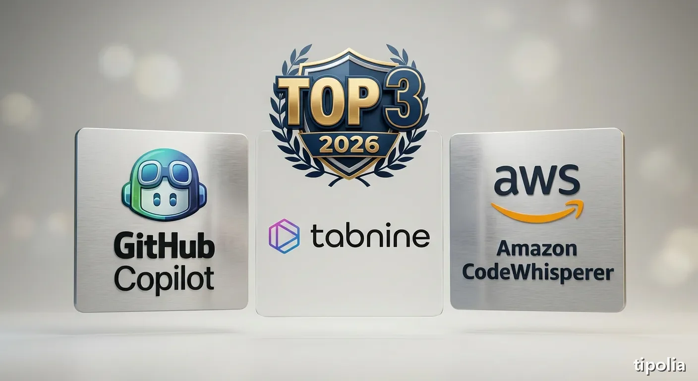 2026년 AI 코딩 보조도구 TOP 3 로고