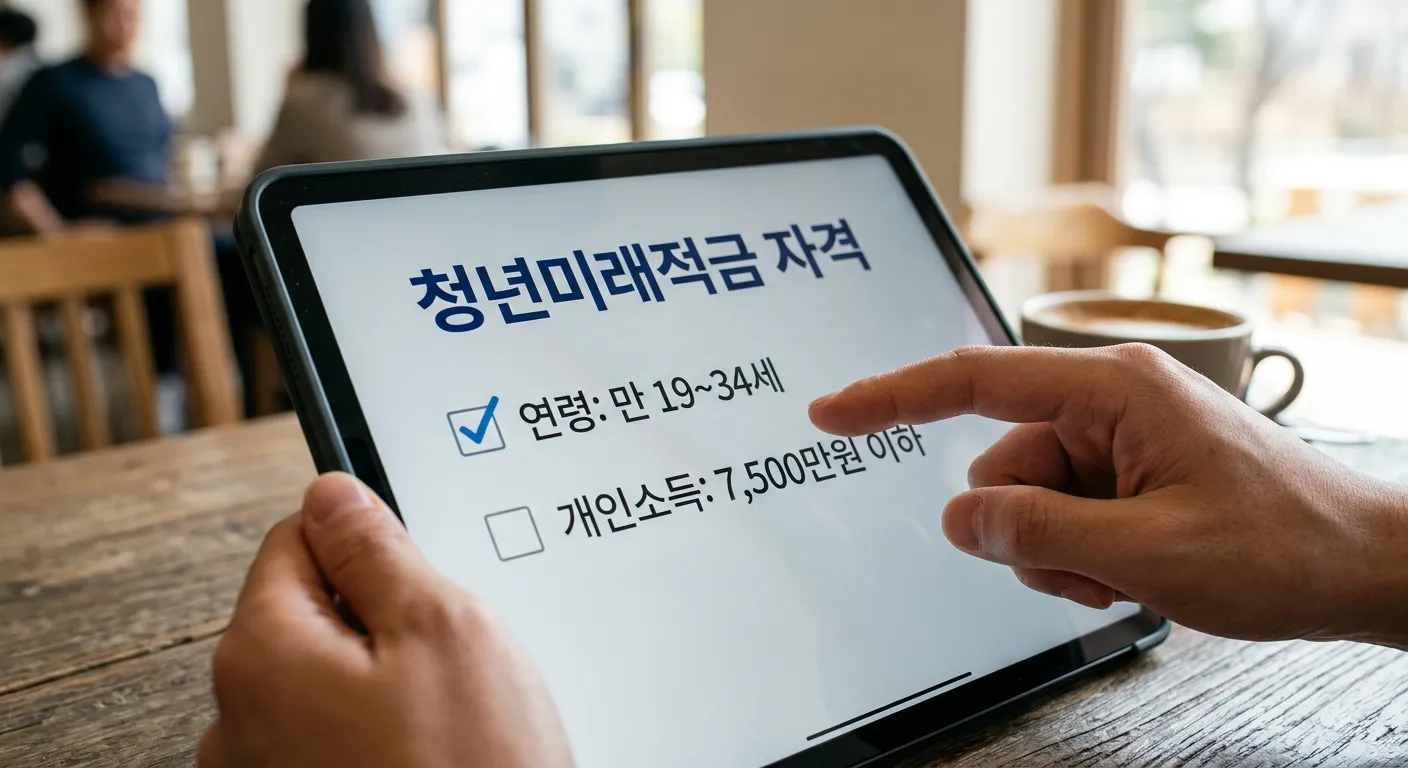 청년미래적금 신청 자격 확인 체크리스트
